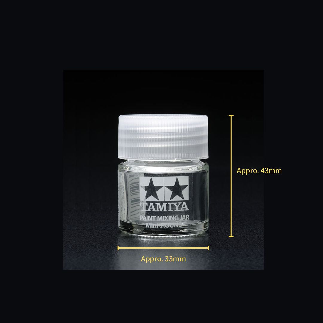 TAMIYA Paint Mixing Jar Mini (Round) #81044