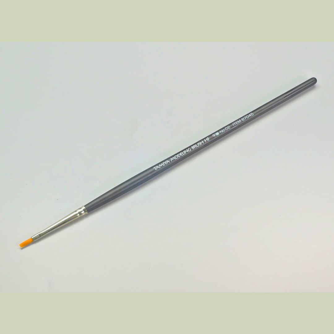 TAMIYA 87045 Modeling Brush High Finish Flat Brush No.02