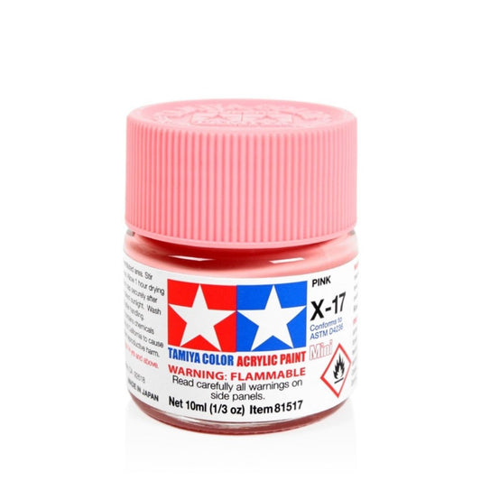 TAMIYA Acrylic Mini X-17 Pink 10ml #81517