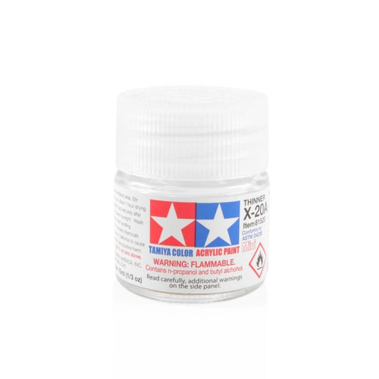 TAMIYA Acrylic Mini X-20A Thinner 10ml #81520