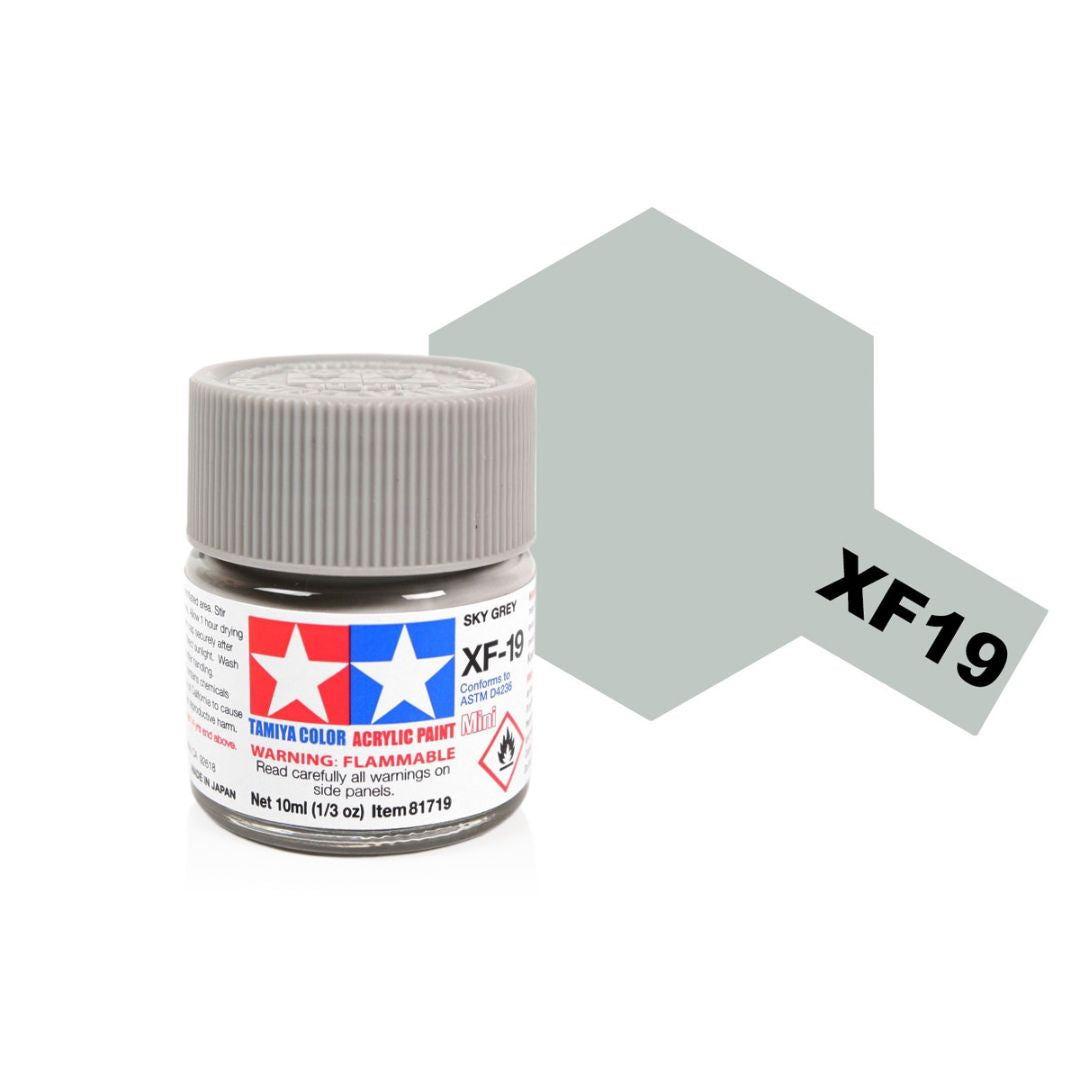 TAMIYA Acrylic Mini XF-19 Sky Grey 10ml #81719