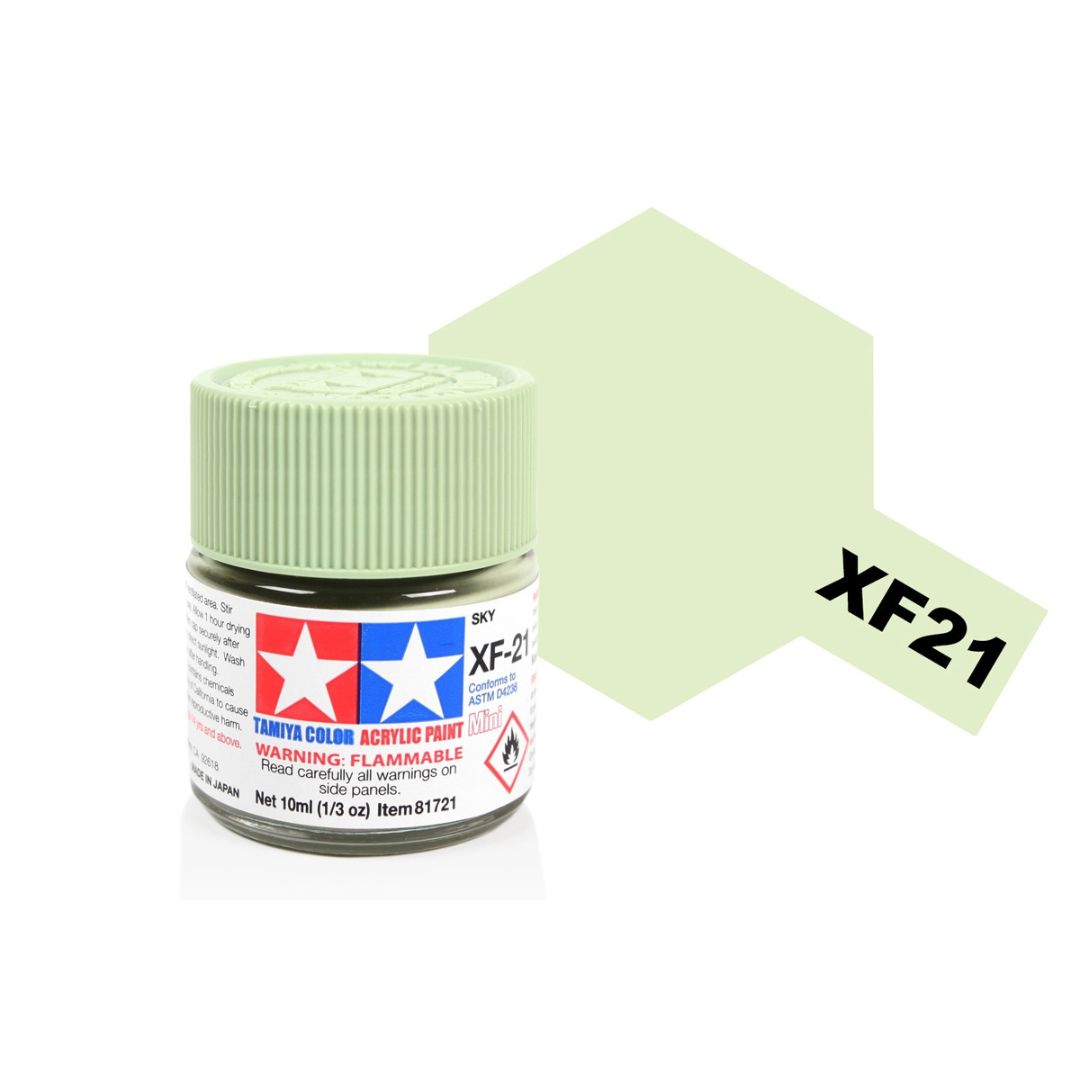 TAMIYA Acrylic Mini XF-21 Sky 10ml #81721