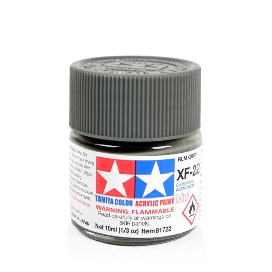 TAMIYA Acrylic Mini XF-22 RLM Grey 10ml #81722