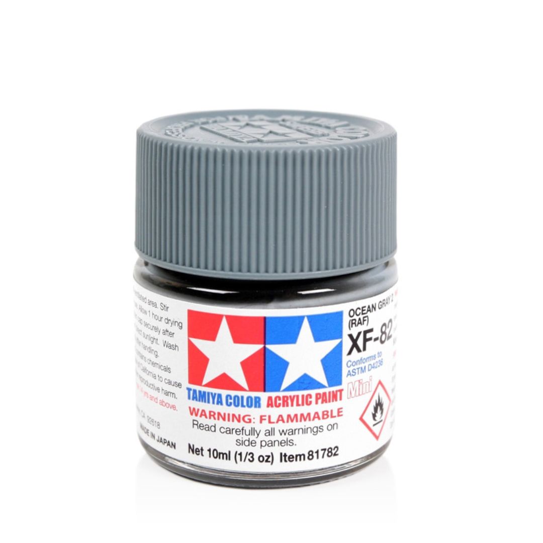 TAMIYA Acrylic Mini XF-82 RAF Ocean Grey 2 10ml #81782