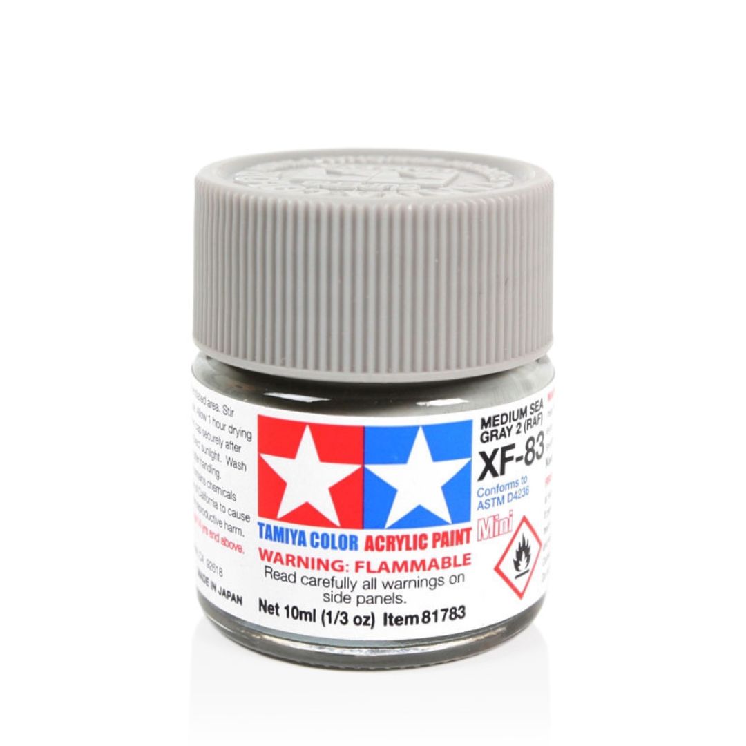 TAMIYA Acrylic Mini XF-83 RAF Medium Sea Grey 2 10ml #81783