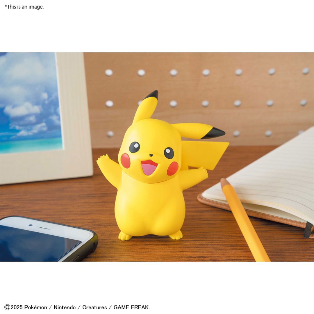Bandai Pokemon Plastic Model Collection Quick !! 01 Pikachu