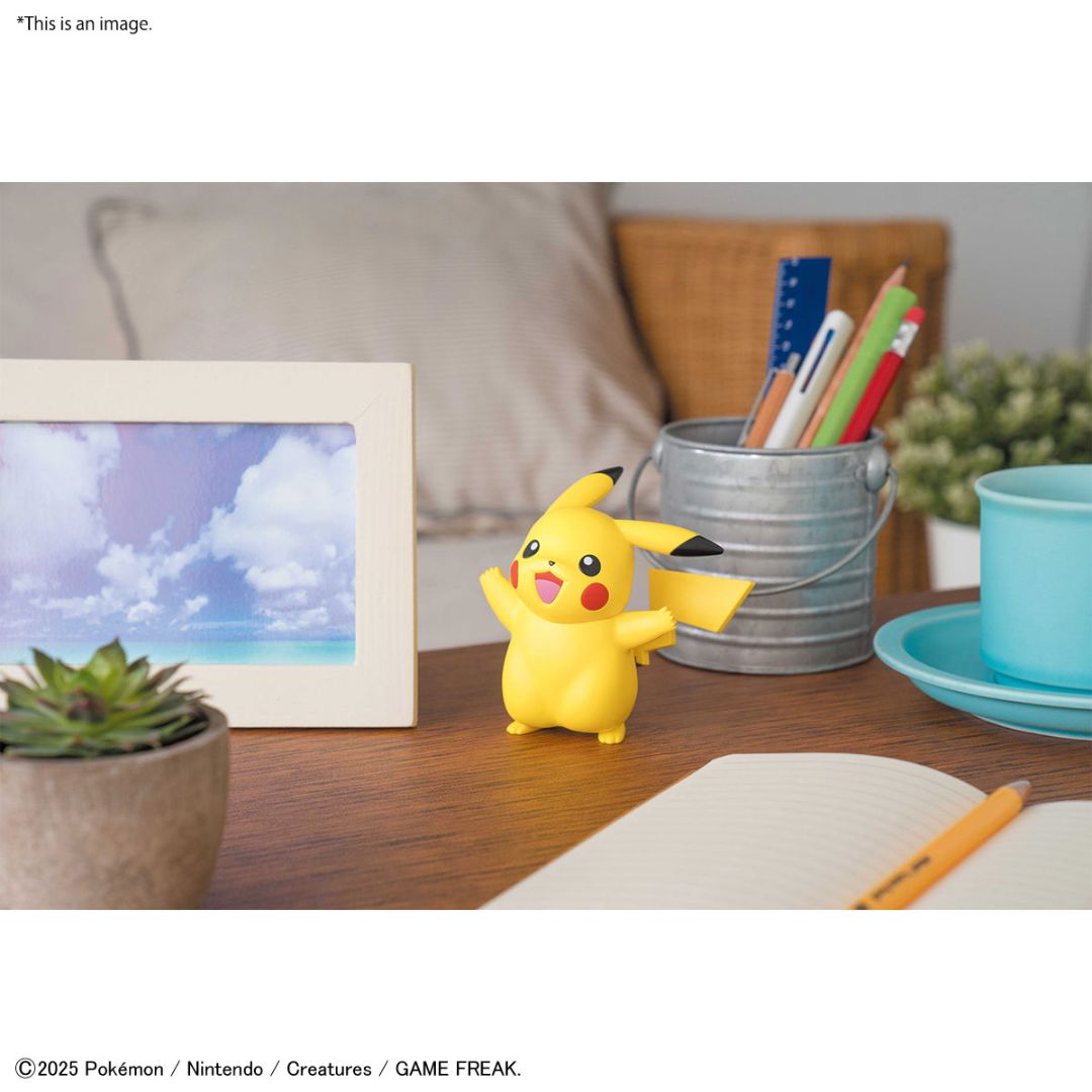 Bandai Pokemon Plastic Model Collection Quick !! 01 Pikachu