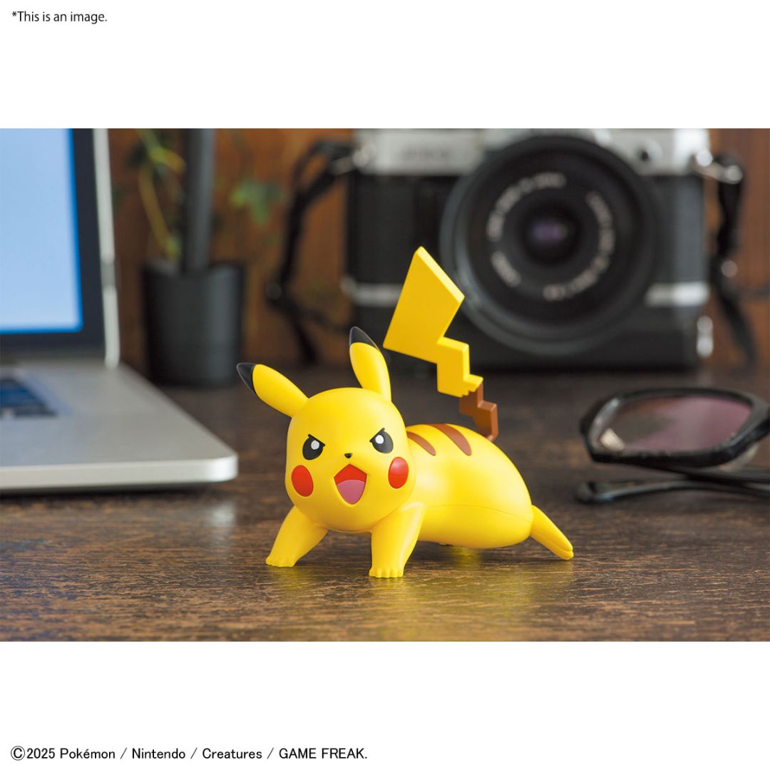 Bandai Pokemon Plastic Model Collection Quick !! 03 Pikachu (Battle Pose)