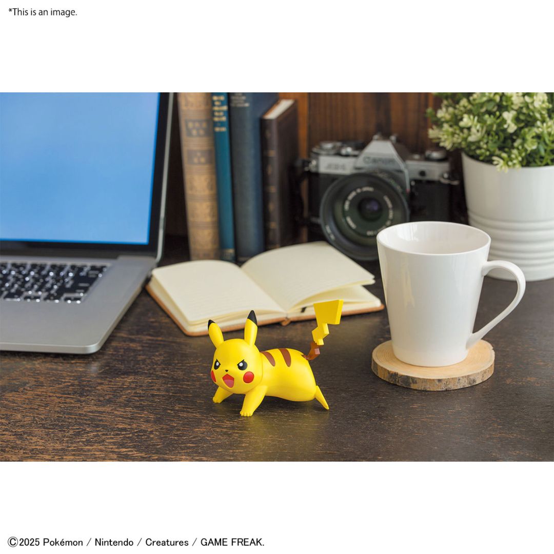 Bandai Pokemon Plastic Model Collection Quick !! 03 Pikachu (Battle Pose)