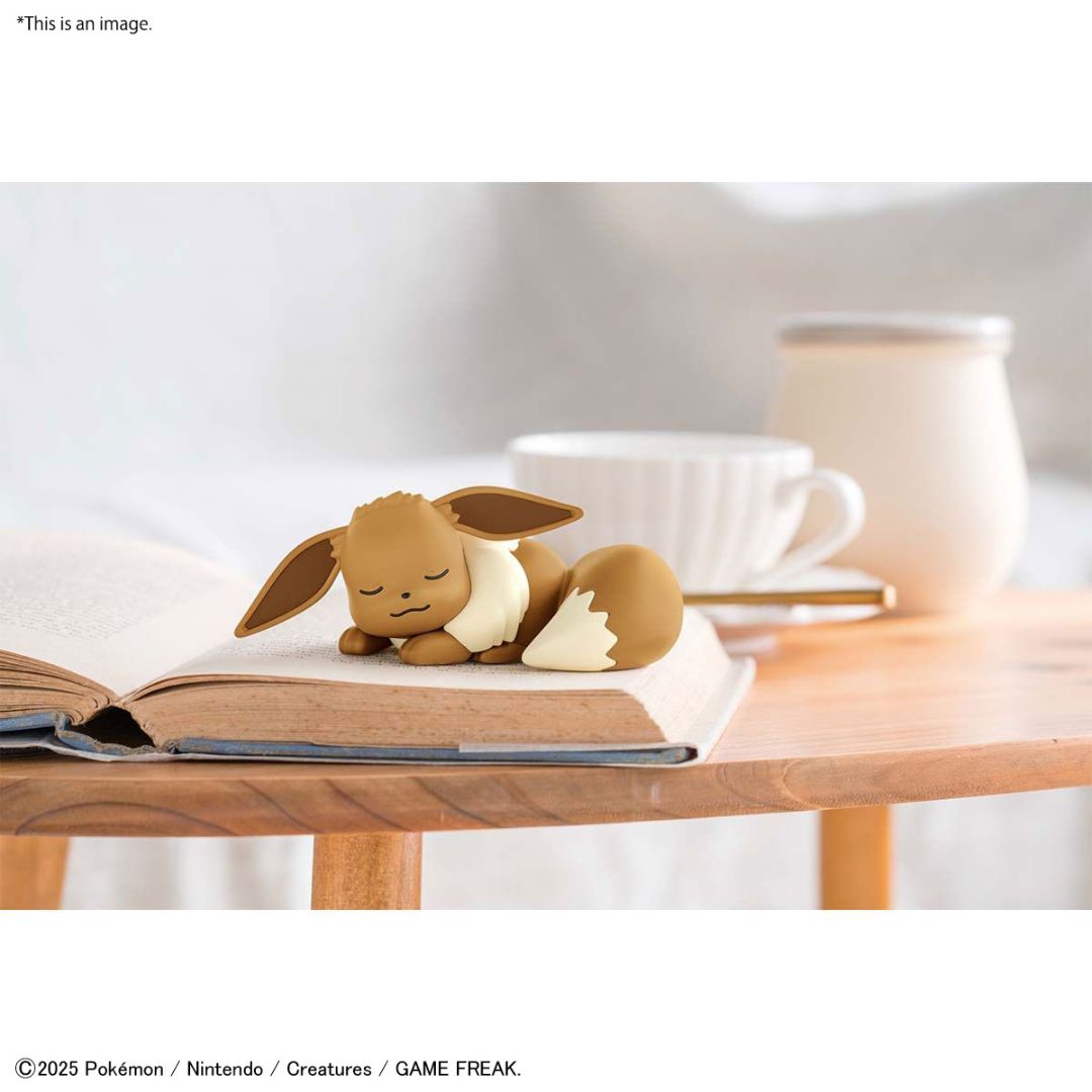 Bandai Pokemon Plastic Model Collection Quick !! 07 Eevee (Sleeping Pose)