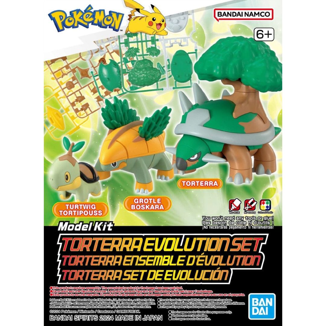 Bandai Pokemon Plastic Model Collection Select Series 08 Dodaitos Evolution Set