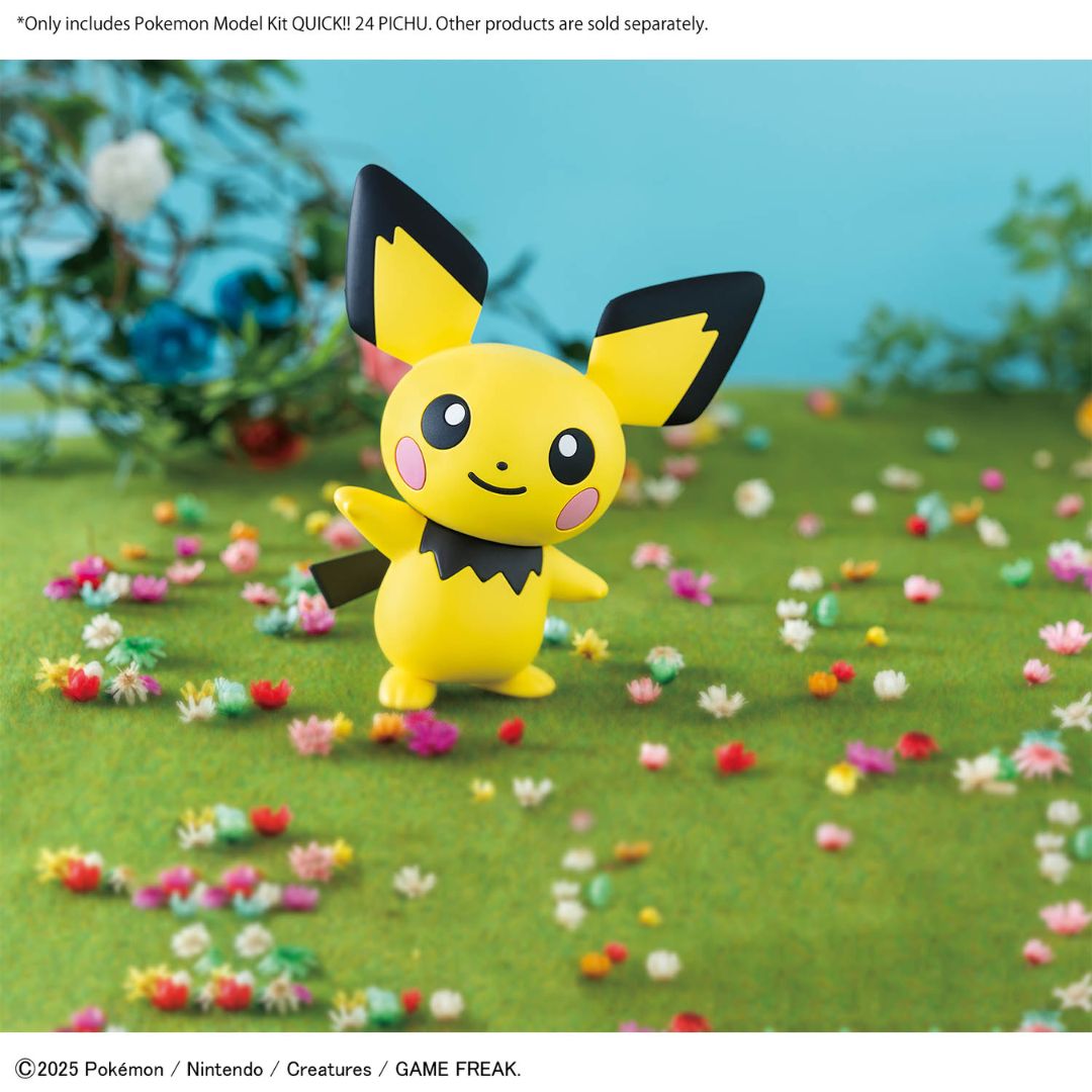 Bandai Pokemon Plastic Model Collection Quick !! 24 Pichu