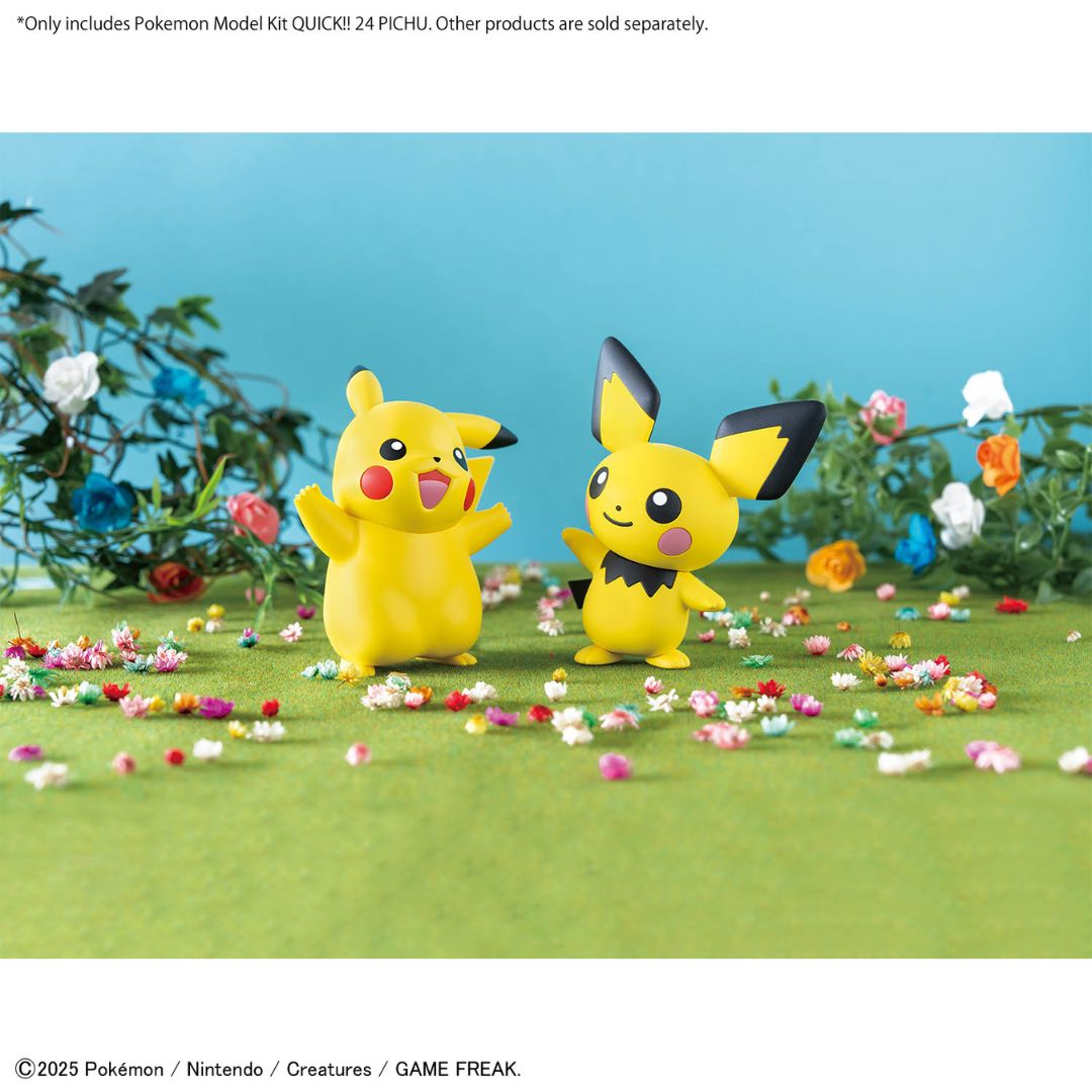 Bandai Pokemon Plastic Model Collection Quick !! 24 Pichu