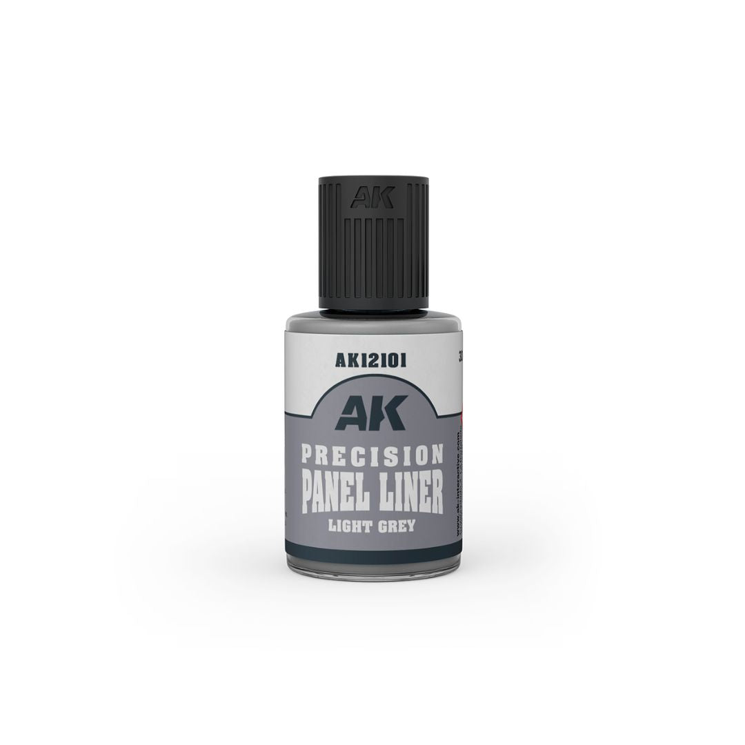AK Interactive Precision Paneliners AK12101 - Light Grey 30ml