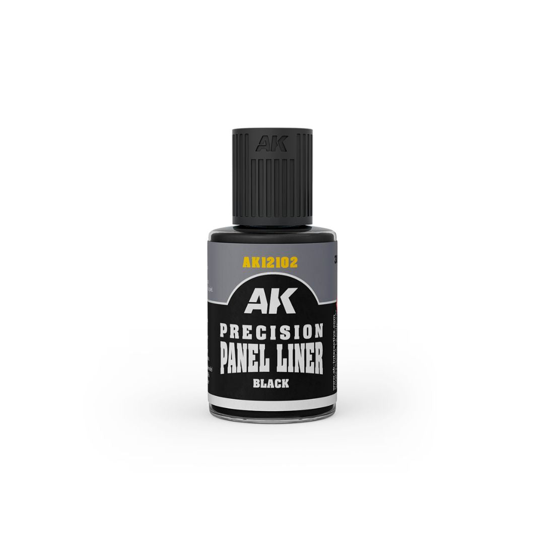AK Interactive Precision Paneliners AK12102 - Black 30ml