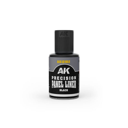 AK Interactive Precision Paneliners AK12102 - Black 30ml