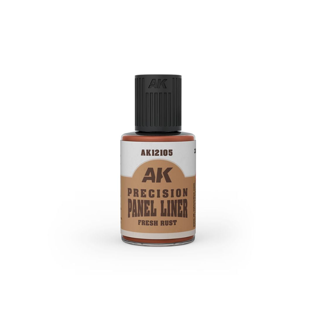AK Interactive Precision Paneliners AK12105 - Fresh Rust 30ml