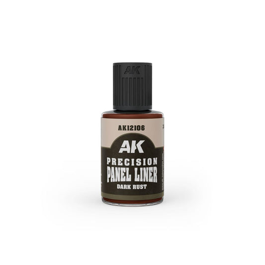AK Interactive Precision Paneliners AK12106 - Dark Rust 30ml