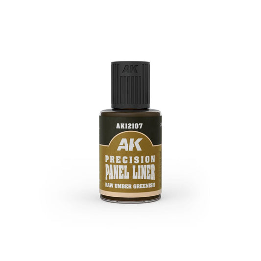 AK Interactive Precision Paneliners AK12107 - Raw Umber Greenish 30ml