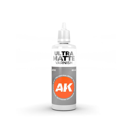 AK Interactive AK183 Ultra Matte Finish Top Quality Varnish 60ml