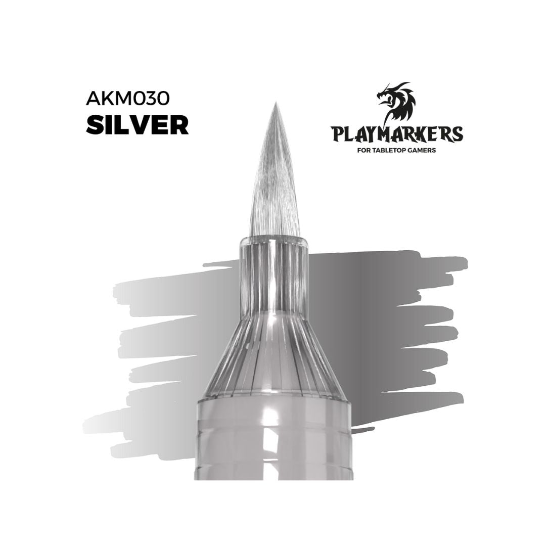 AK Interactive Playmarkers AKM030 - Silver