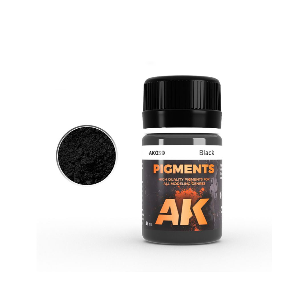 AK Interactive Pigments AK039 - Black 35ml