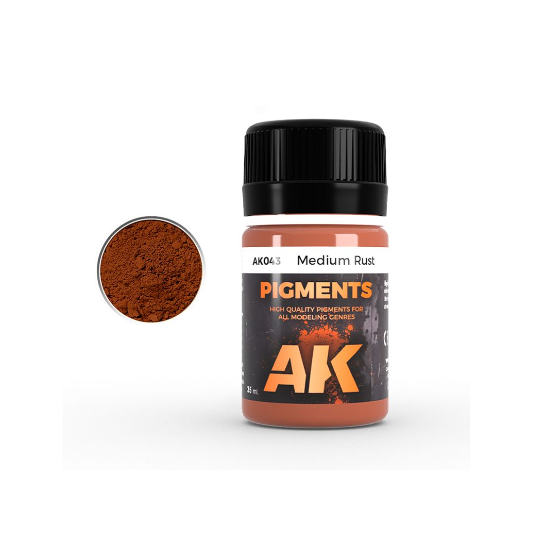 AK Interactive Pigments AK043 - Medium Rust 35ml