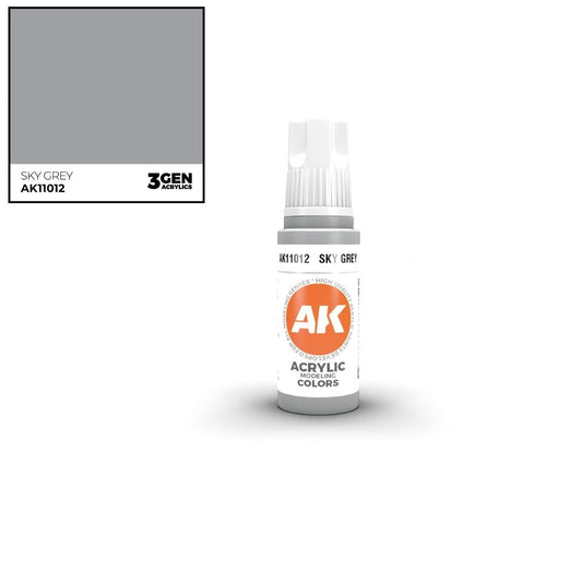 AK Interactive 3 Gen Acrylics AK11012 Sky Grey 17ml