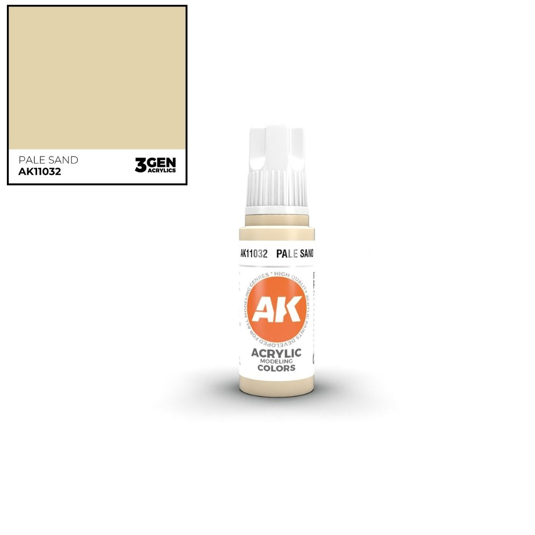 AK Interactive 3 Gen Acrylics AK11032 Pale Sand 17ml