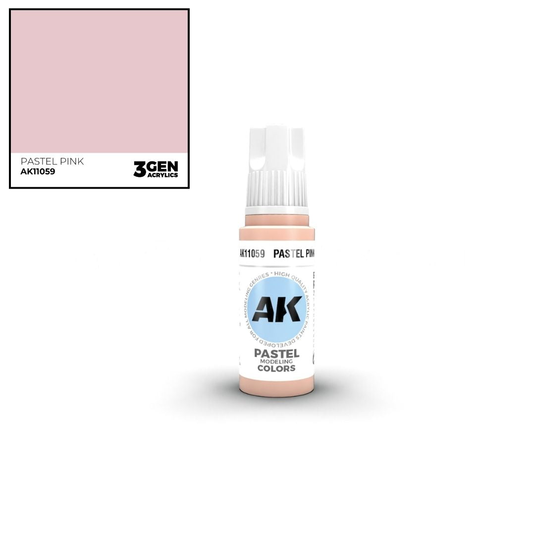 AK Interactive 3 Gen Acrylics AK11059 Pastel Pink 17ml