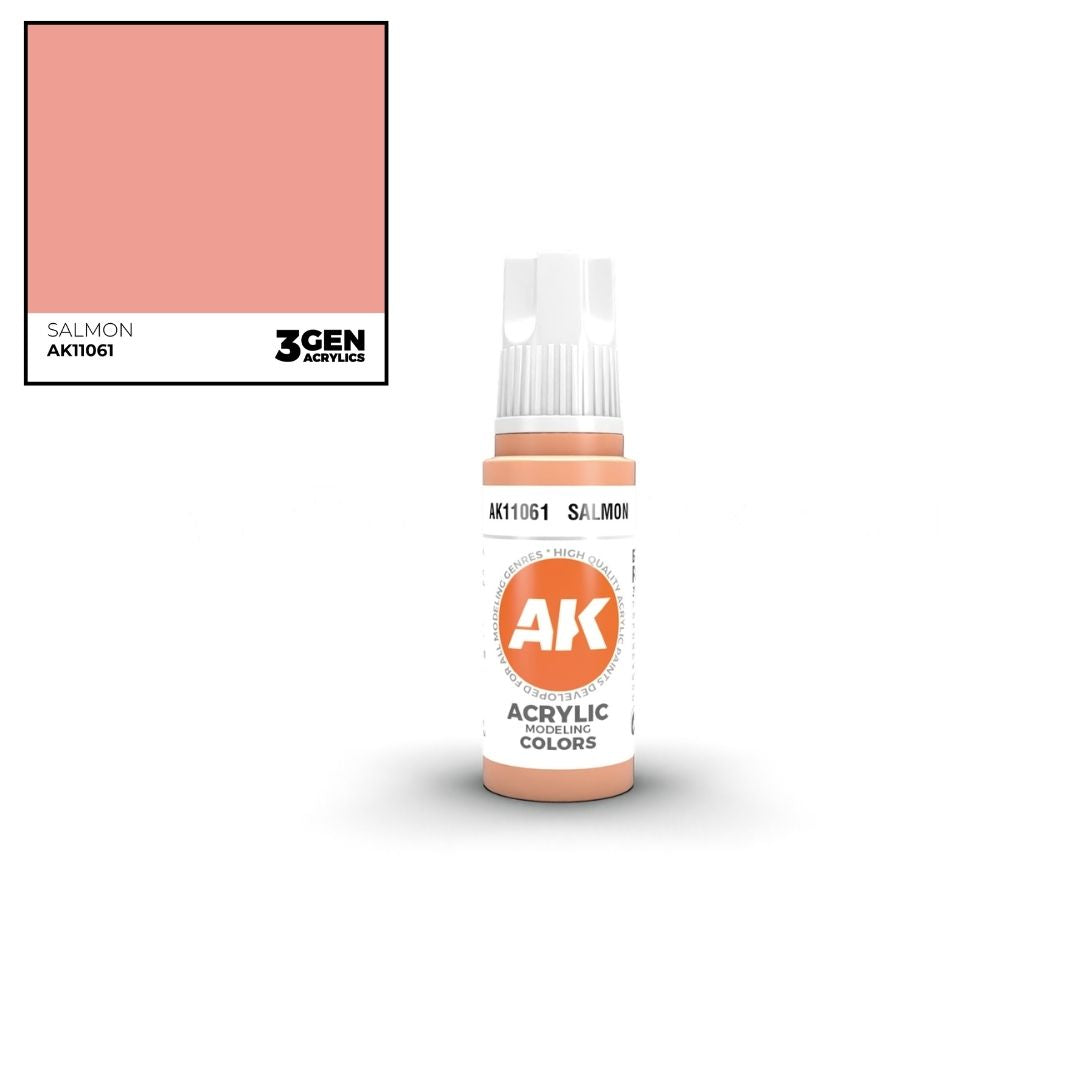 AK Interactive 3 Gen Acrylics AK11061 Salmon 17ml