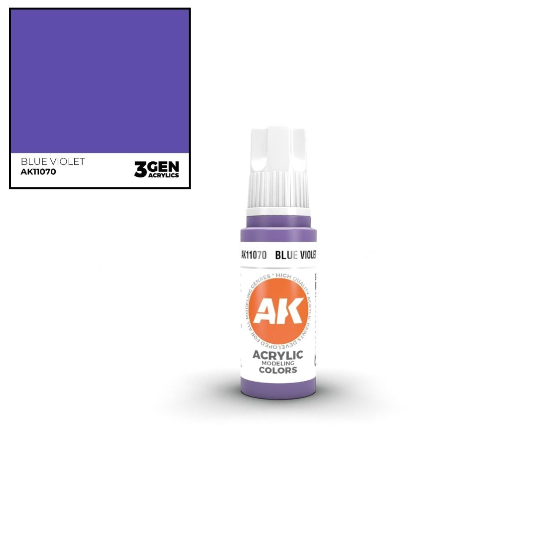 AK Interactive 3 Gen Acrylics AK11070 Blue Violet 17ml
