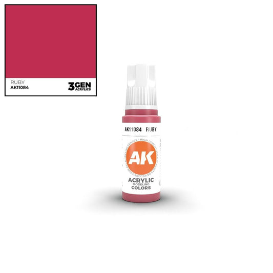 AK Interactive 3 Gen Acrylics AK11084 Ruby 17ml
