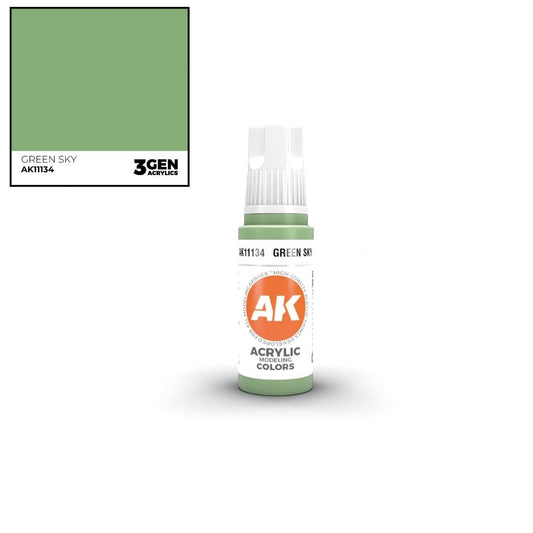 AK Interactive 3 Gen Acrylics AK11134 Green Sky 17ml