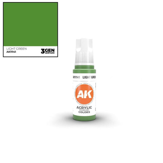 AK Interactive 3 Gen Acrylics AK11141 Light Green 17ml