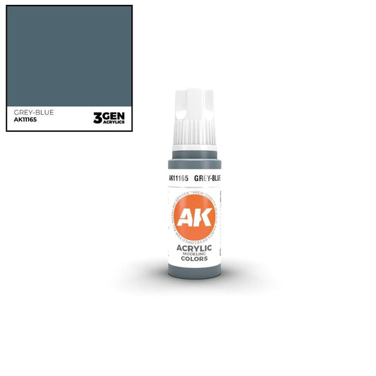 AK Interactive 3 Gen Acrylics AK11165 Grey-Blue 17ml