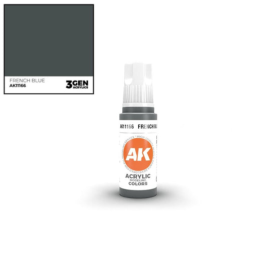 AK Interactive 3 Gen Acrylics AK11166 French Blue 17ml