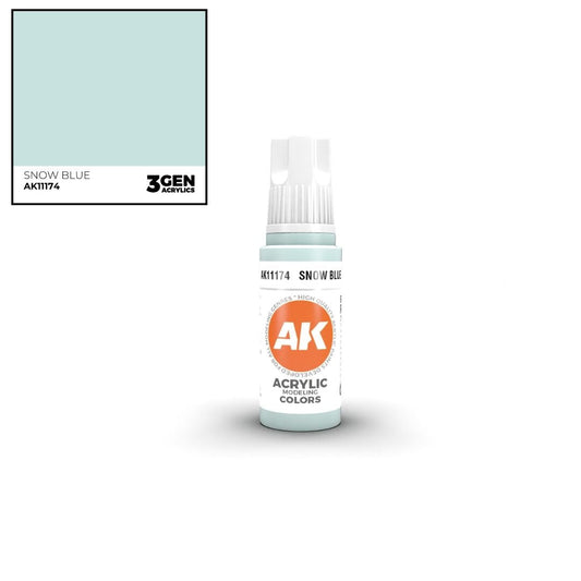 AK Interactive 3 Gen Acrylics AK11174 Snow Blue 17ml