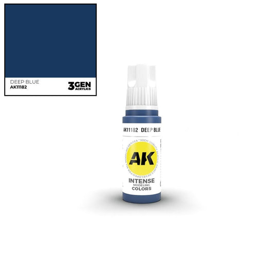 AK Interactive 3 Gen Acrylics AK11182 Deep Blue 17ml