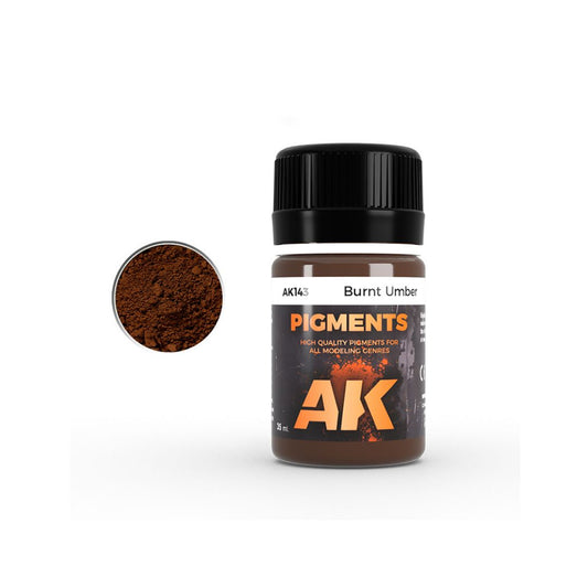 AK Interactive Pigments AK143 - Burnt Umber 35ml
