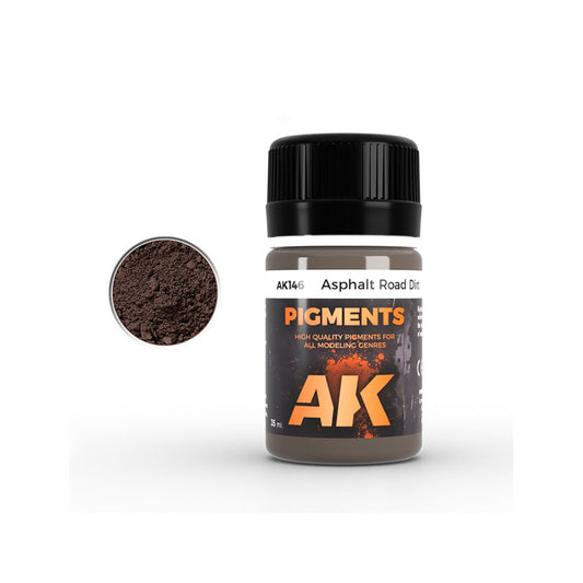 AK Interactive Pigments AK146 - Asphalt Road Dirt 35ml