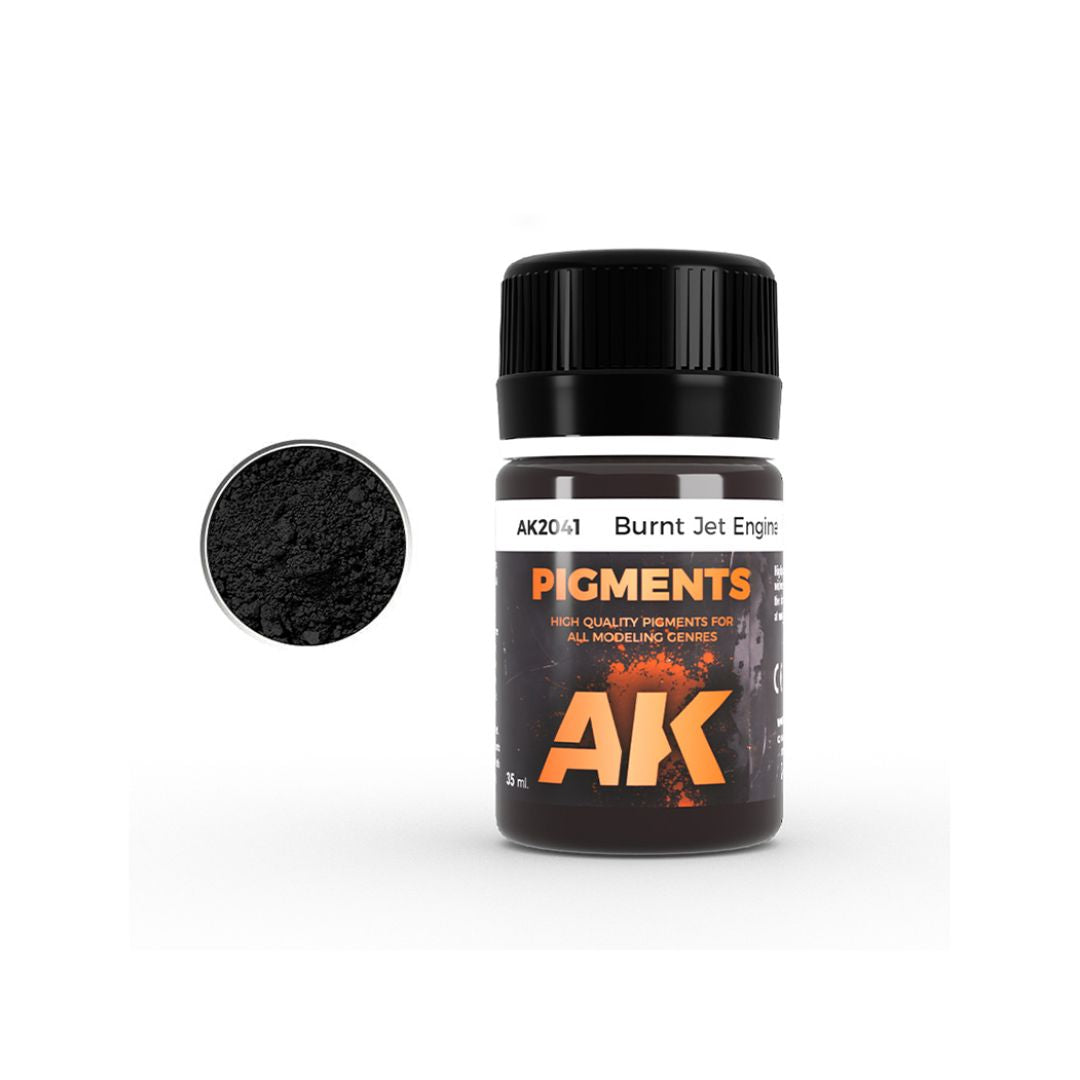 AK Interactive Pigments AK2041 - Burnt Jet Engine 35ml