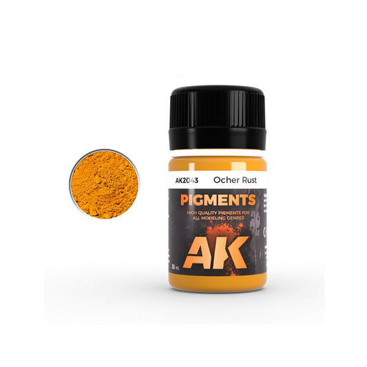 AK Interactive Pigments AK2043 - Ocher Rust 35ml