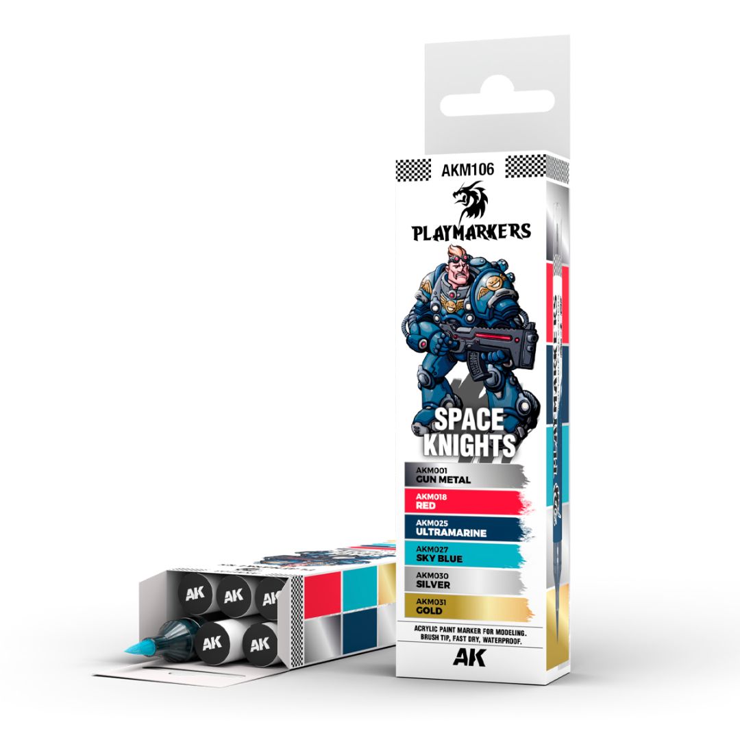 AK Interactive Playmarkers Set AKM106 - Space Knight