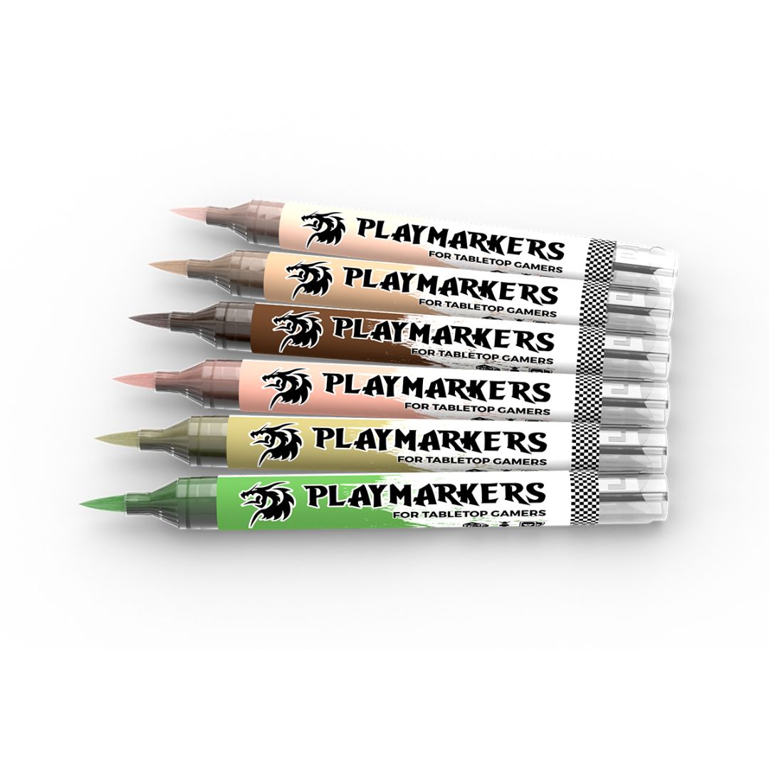AK Interactive Playmarkers Set AKM107 - Skin & Flesh Tones