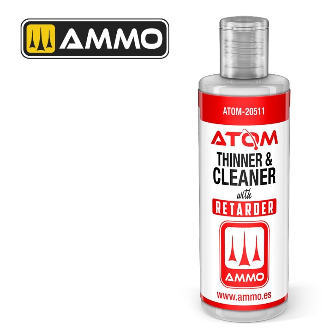 ATOM-20511 ATOM Thinner and Cleaner with Retarder 60 ml
