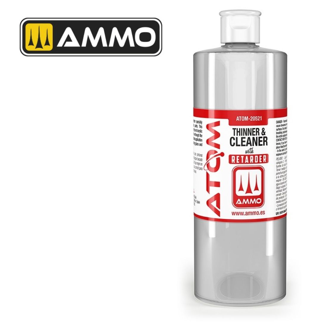 ATOM-20521 ATOM Thinner and Cleaner with Retarder 400ml
