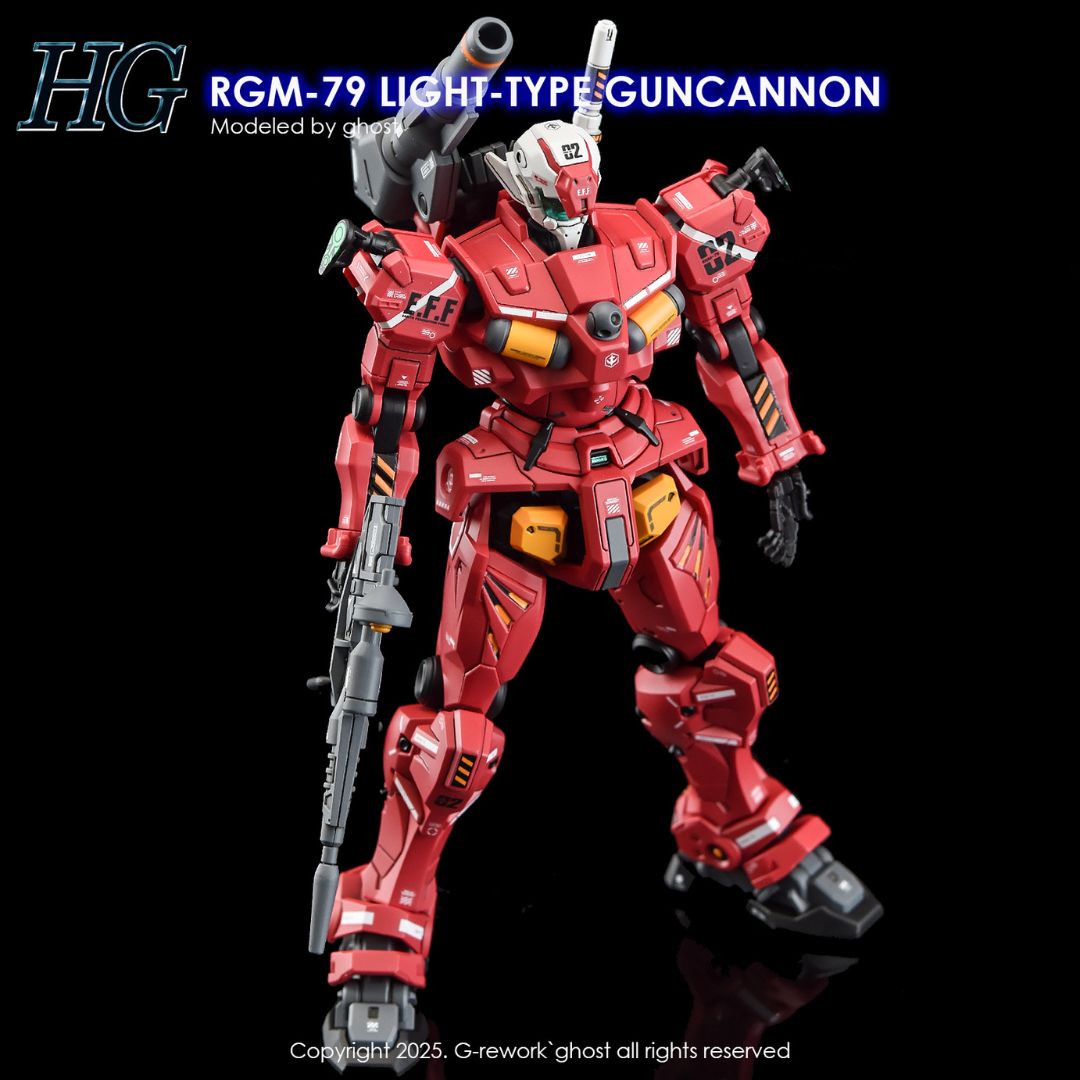G-Rework Decal - [HG] GQUUUUUUX RGM-79 LIGHT-TYPE GUNCANNON