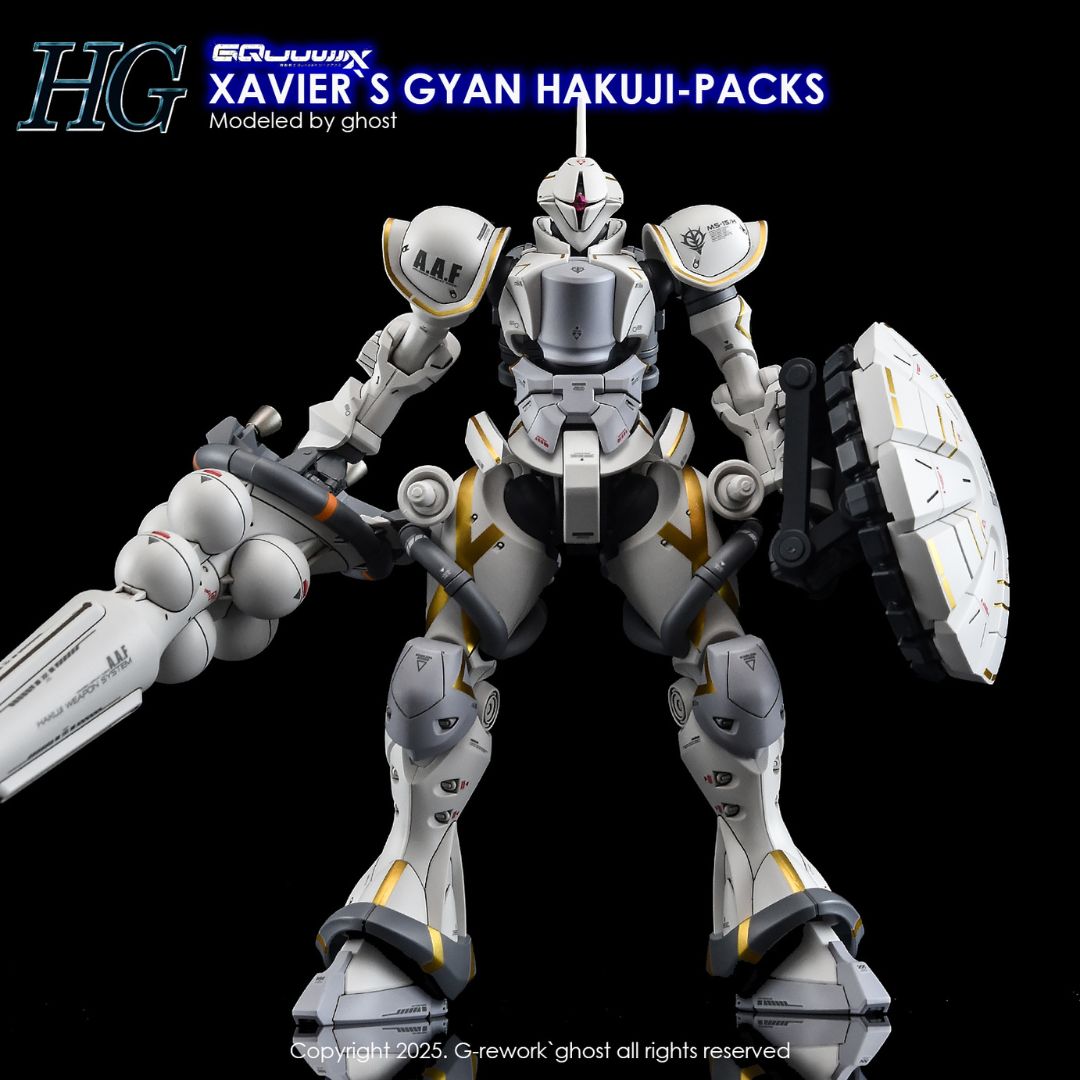G-Rework Decal - [HG] GQUUUUUUX MS-15/H XAVIER'S GYAN HAKUJI-PACKS