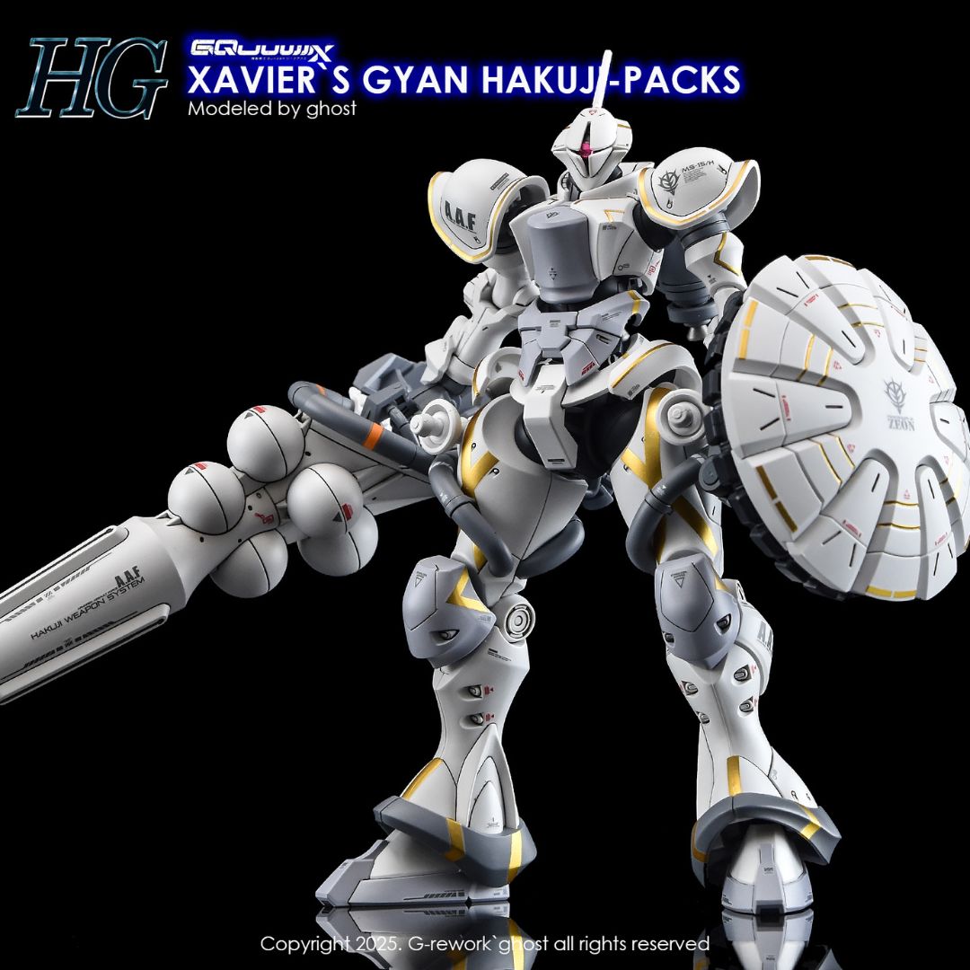 G-Rework Decal - [HG] GQUUUUUUX MS-15/H XAVIER'S GYAN HAKUJI-PACKS